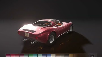 Threejs Unique Color Picker - Car configurator