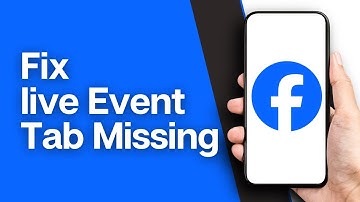 How to Fix Events Tab Missing From Facebook 2024 | Facebook Events Tab Missing Problem Solve