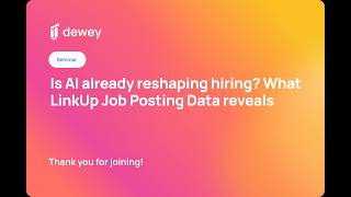 Is AI already reshaping hiring? What LinkUp Job Posting Data reveals