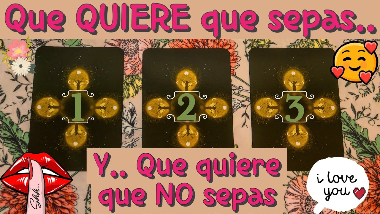 Que QUIERE y que NO QUIERE que sepas de su vida 💌🤭• 𝑻𝒂𝒓𝒐𝒕 𝑰𝒏𝒕𝒖𝒊𝒕𝒊𝒗𝒐 🌙 ʟᴜɴᴀ ɢᴏᴅᴅᴇꜱꜱ