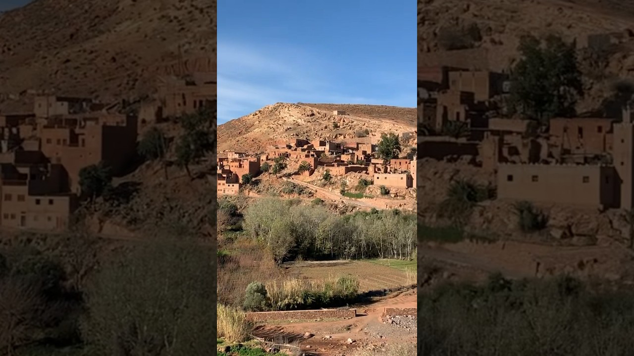 On the way to Atlas Mountains 