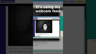 It's using my webcam feed | Link Cameras | #horror #horrorgame #horrorgaming #indie #playthrough