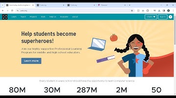 Coding For Kids || Code.org || Account Creation || sign in part