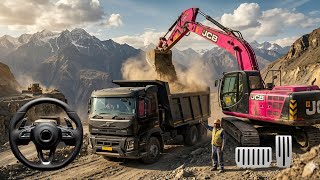 👷City Road Construction Simulator 3D 🚧 | Heavy Excavator & Truck - Android Gameplay screenshot 1