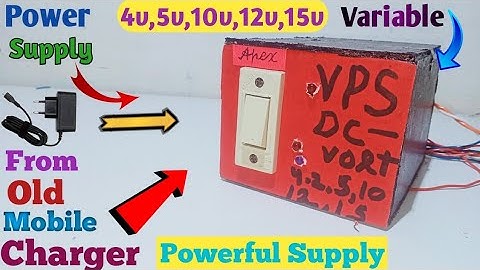 जो चाहो चलाओ || All in One Variable Power Supply With 100% Safety Features