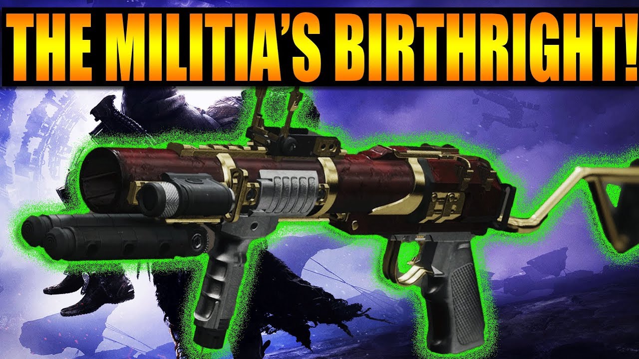 Destiny 2 | The Militia's Birthright Nightfall Exclusive Grenade Launcher PvP Gameplay Review