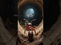 Microscopic Camera Inside Ant Colony (Unreal!)
