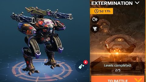 Beating Extermination mode 2 with Prisma Erebus only! } War Robot