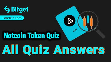 Bitget Quiz Answers | Notcoin Quiz | Bitget Learn2Earn Quiz | Learn crypto