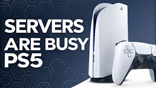 How to fix Servers Are Busy on PS5