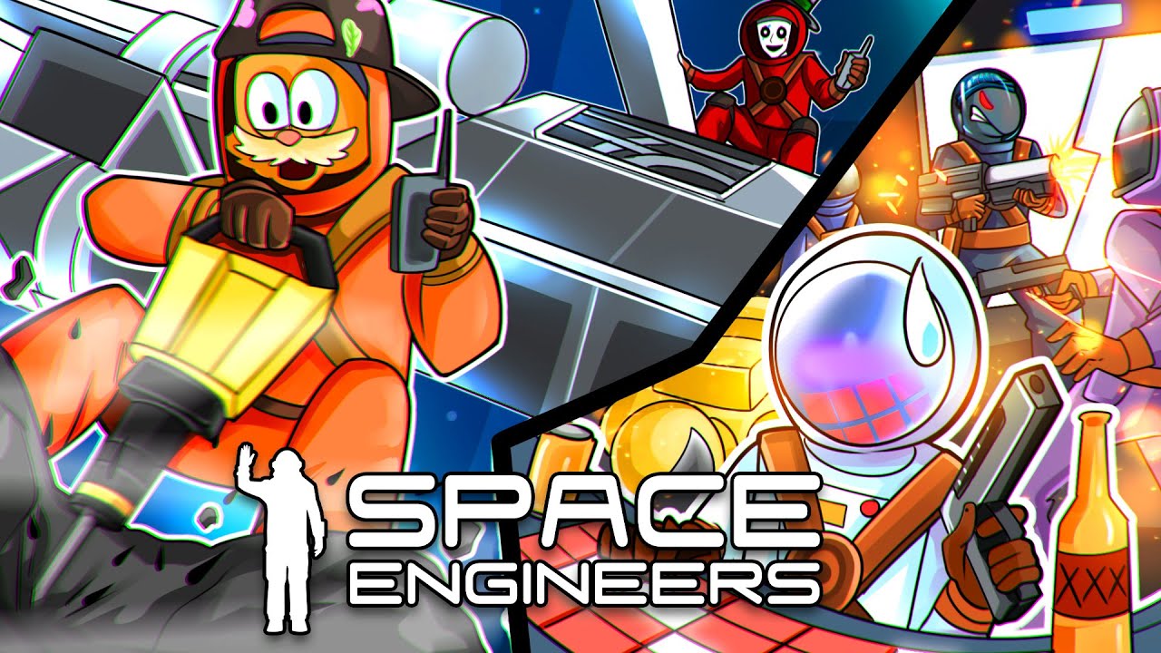 SPACE ENGINEERS | Part 1 - A SPACE ODYSSEY! || VeiledVendetta - YouTube