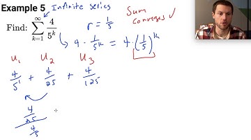 Infinite Geometric Series with Sigma Notation
