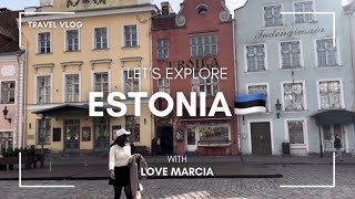 A Day in Tallinn Estonia | Old Town MUST VISIT | Helsinki to Tallinn Most Beautiful Ferry(Tallink)