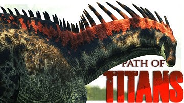 *FIRST LOOK* Amargasaurus - Path of Titans - WWD Realism Server - Live PC Gameplay