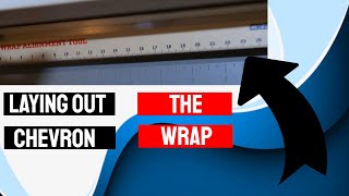 Laying Out The Chevron Wrap  Chevron Rod Wrapping Tutorial