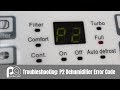 How to Troubleshoot a P2 Error Code on a Perfect Aire Dehumidifier