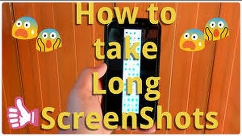 Take Vertically Scrolling Screenshots on Any Android Device