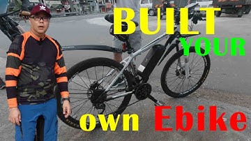 Build your own Ebike (EMTB) with Tongsheng TSDZ2 Electric Motor【Pirate on Ebike】2022