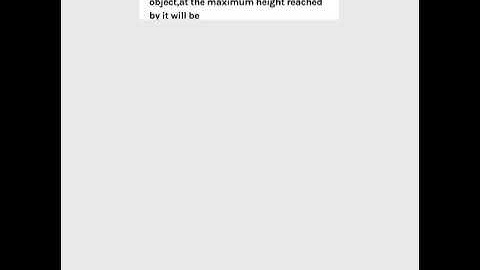 An object is projected with velocity √8gR/3 from earth.