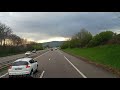 Cab Truck View/A38 Highway of France /A6Direction Dijon