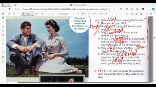 A2 Level-  Elementary Cutting Edge- Unit 7 listening & wriitng focus- Life story