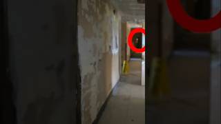 Shadow figure in Abandoned Indiana State Sanitorium #abandoned #paranormal #haunted #shadowman #iss