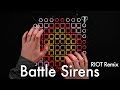 Knife party  tom morello  battle sirens riot remix  launchpad cover