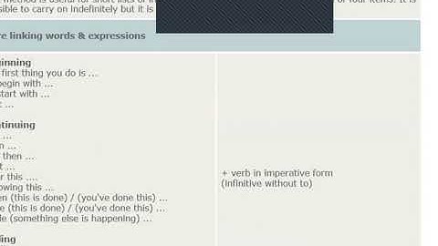 How to give instructions?