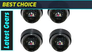 Best Dummy Security Cameras? Videosecu 4 Pack Fake Cctv Dome Camera Test
