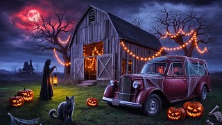 Haunted Farm Midnight Vibes &amp; Relaxing Spooky Halloween Music &amp; Ambience