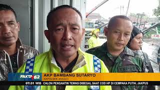 Hujan Deras, Tiang Listrik Roboh Timpa Mobil & Rumah Warga - FAKTA+62