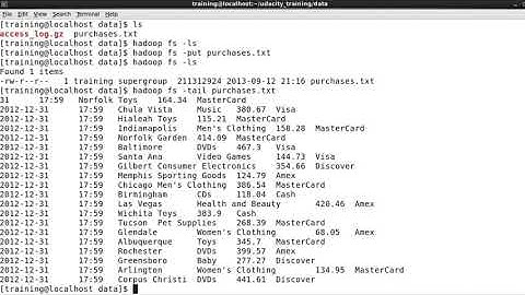 HDFS Demo   Intro to Hadoop and MapReduce