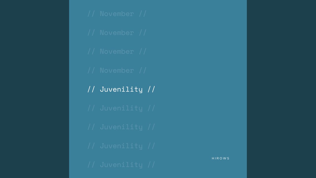 Watch Juvenility on YouTube Watch Juvenility on YouTube