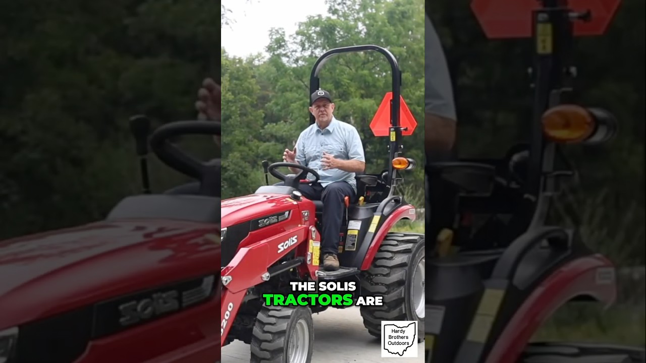 10 причин купить компактный трактор Solis H24 HST