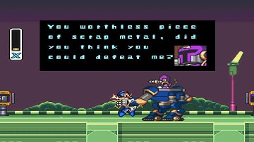 Mega Man X Legacy Collection - FIRST LOOK Opening stage Full Screen (WALKTHROUGH) PS4