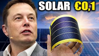 Elon Musk Acaba DE LANZAR UN Nuevo Panel Solar Que SORPRENDIÓ A Todos!