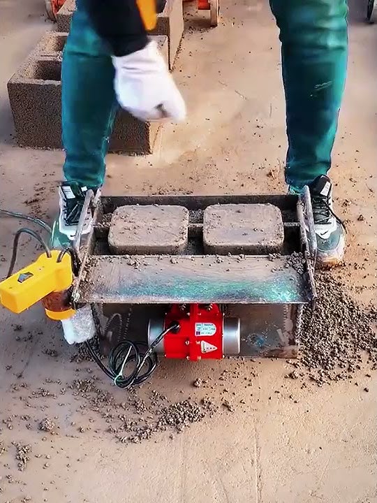Peralatan cetakan getaran manual- Alat dan mesin yang baik membuat pekerjaan menjadi mudah
