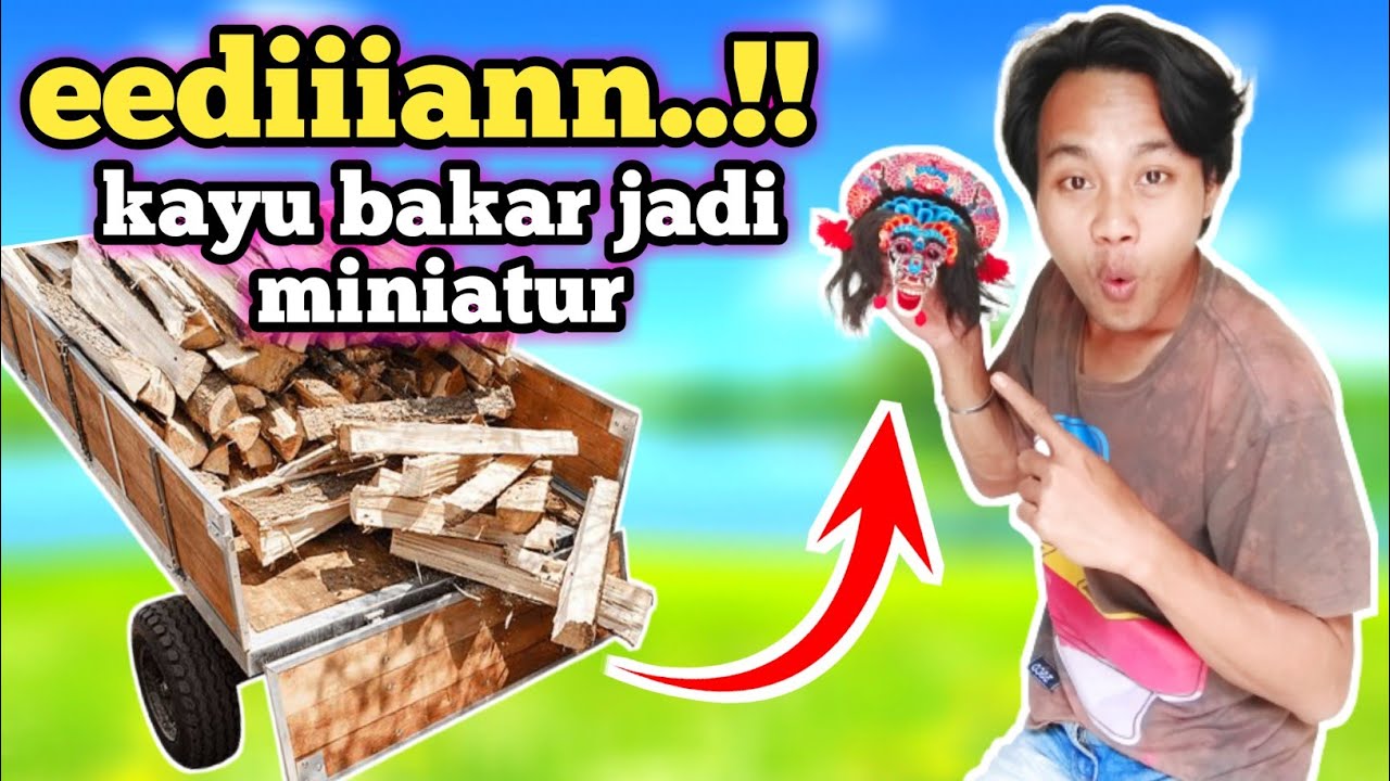 TAK DISANGKA ternyata banyak bahan miniatur barongan melimpah😍