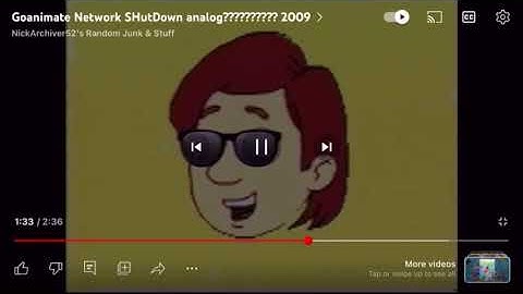 Go animate network analog tv shutdown forward and reversed 11.0x