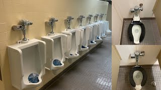 Santa Anita Park Men’s Restroom Full Shoot 2! (Huge Restroom!)