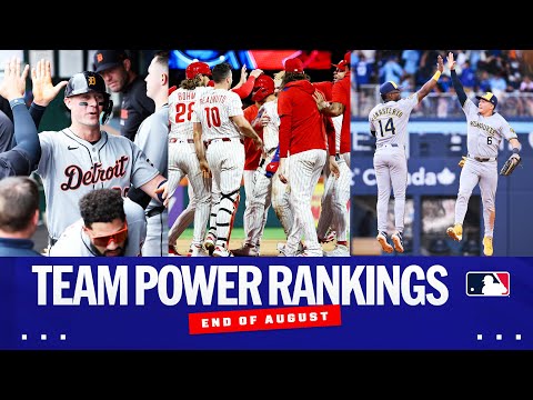 POWER RANKINGS: Brewers, Phillies, and Tigers lead the pack 💪 (All 30 teams ranked!)