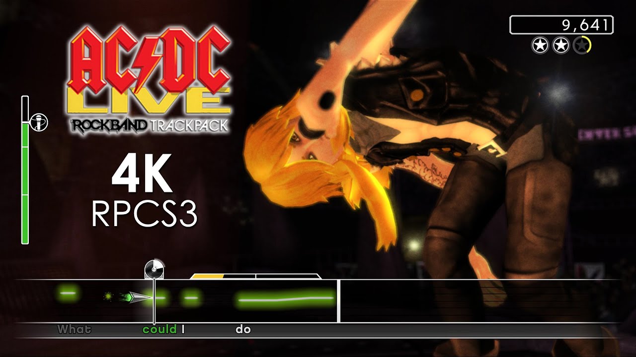 Sony Ps2 AC/DC Live: Rock Band Track Pack Screenshots And Videos