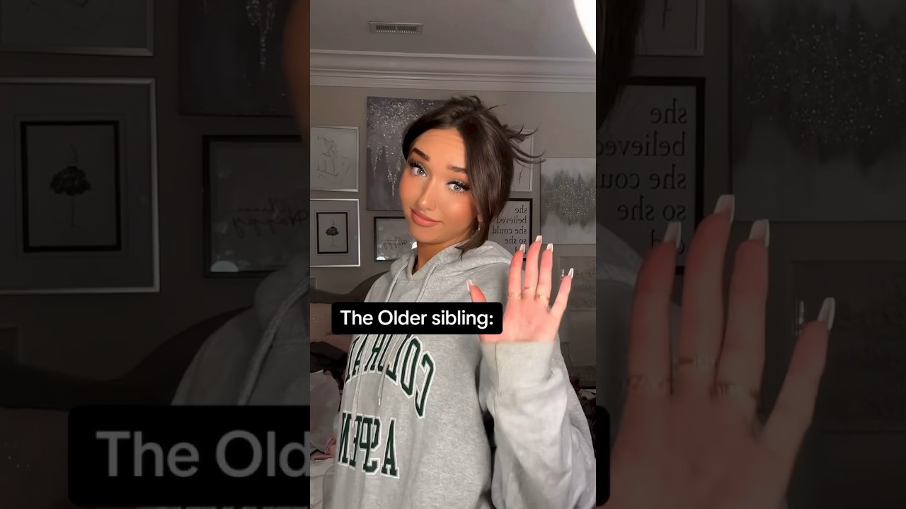 The younger sibling is always taller 🧍🏻‍♀️🤝 