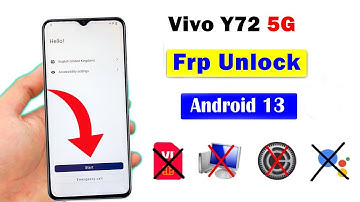Vivo Y72/ Y73 (5G)  Google Account lock / FRP Bypass - 100% Working - (Without PC)