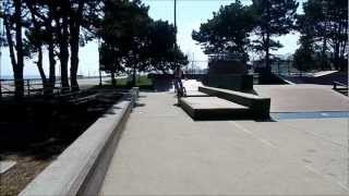 how to 180 off a ledge on BMX Bike
