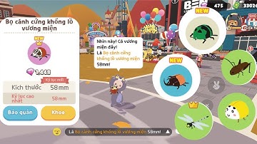 NHÂN PHẨM THƯỢNG THỪA , ONE HIT RA NGAY BỌ TÍM VM [Bắt côn trùng] | PLAY TOGETHER