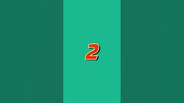 2 Second Countdown Timer ⏰ | Bright green screen and huge numbers  #countdowntimer