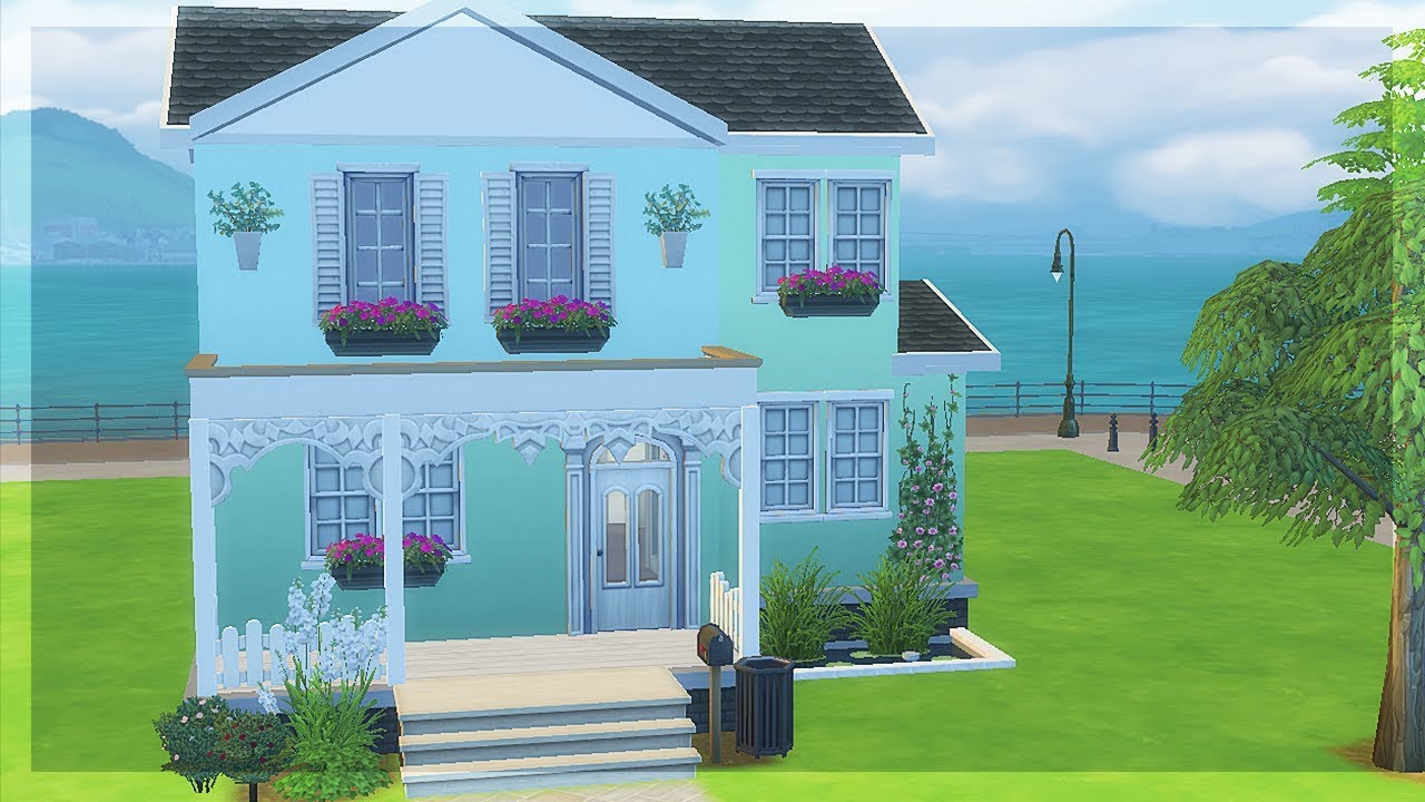 Simple Couple Starter Home | The Sims 4 Speed Build Indonesia