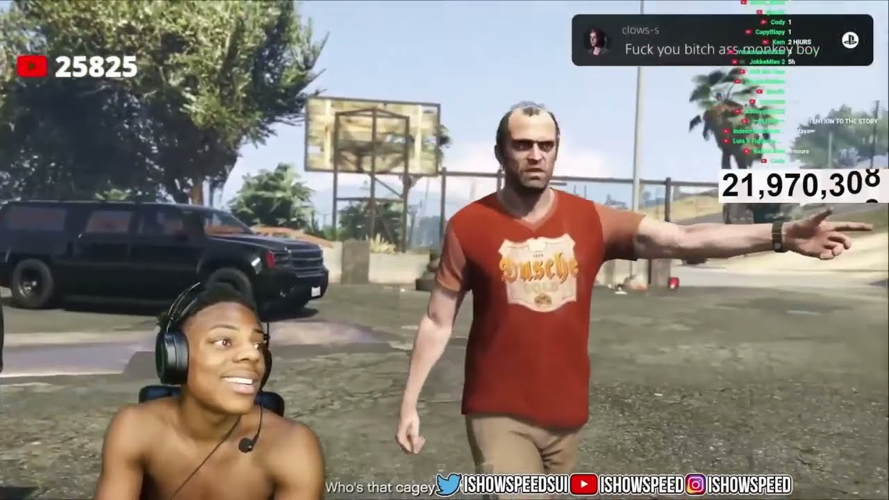 Ishowspeed Plays Gta 5 Story Mode Part 6 Youtube 