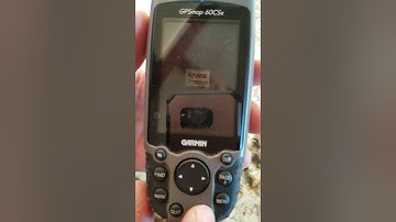Gps 60csx using mark waypoint to get back to where you need